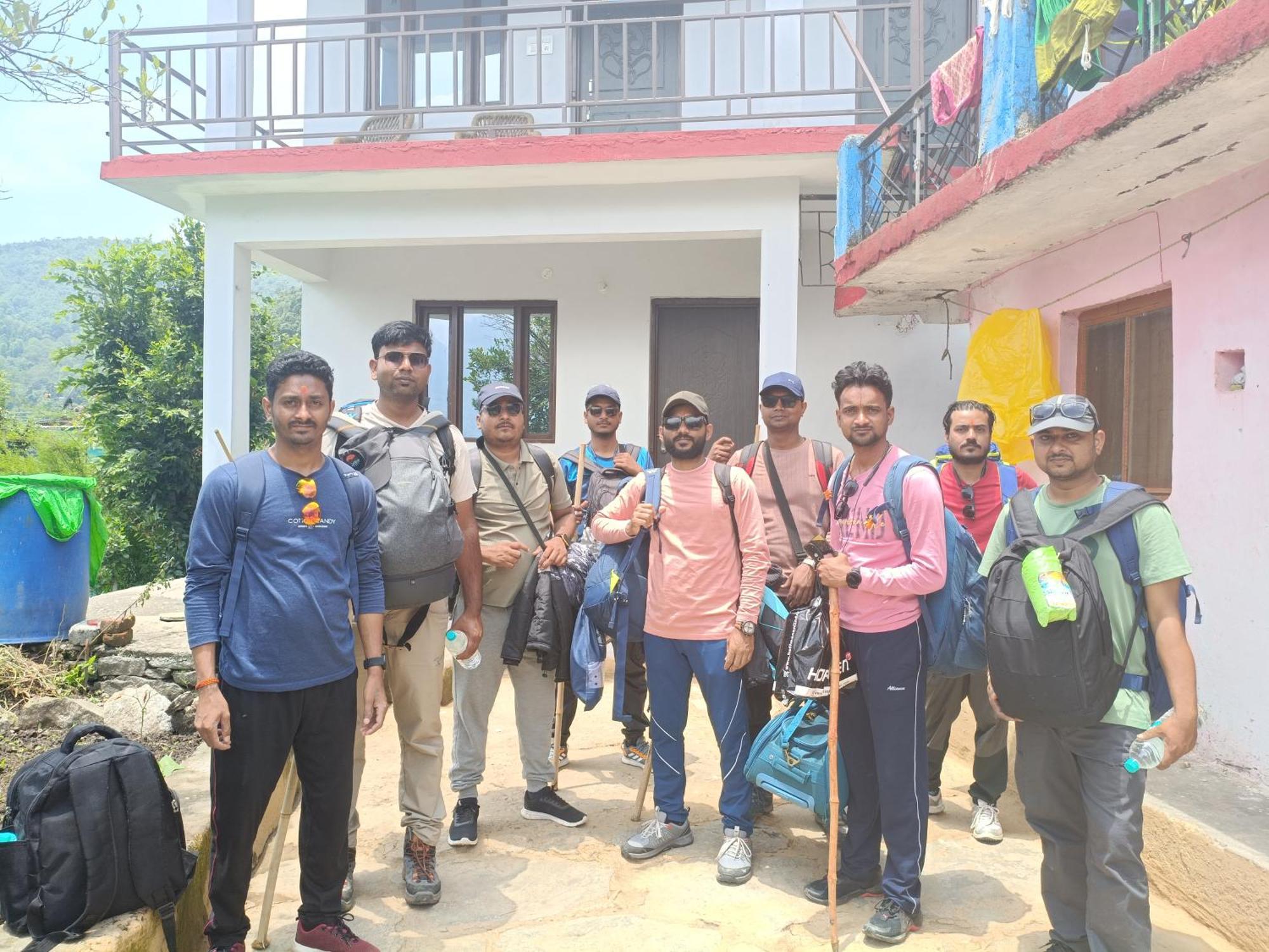 Mayur Homestay Ukhimath Buitenkant foto